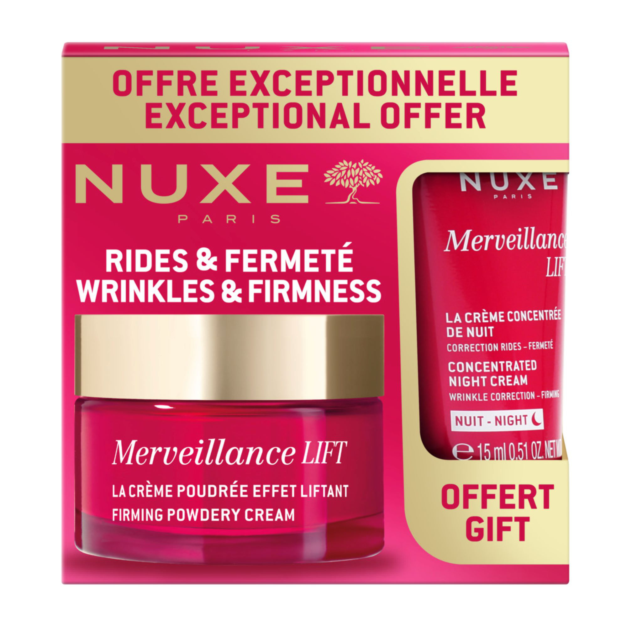Nuxe Merveillance Lift Le Coffret Lift & Fermeté Jour &