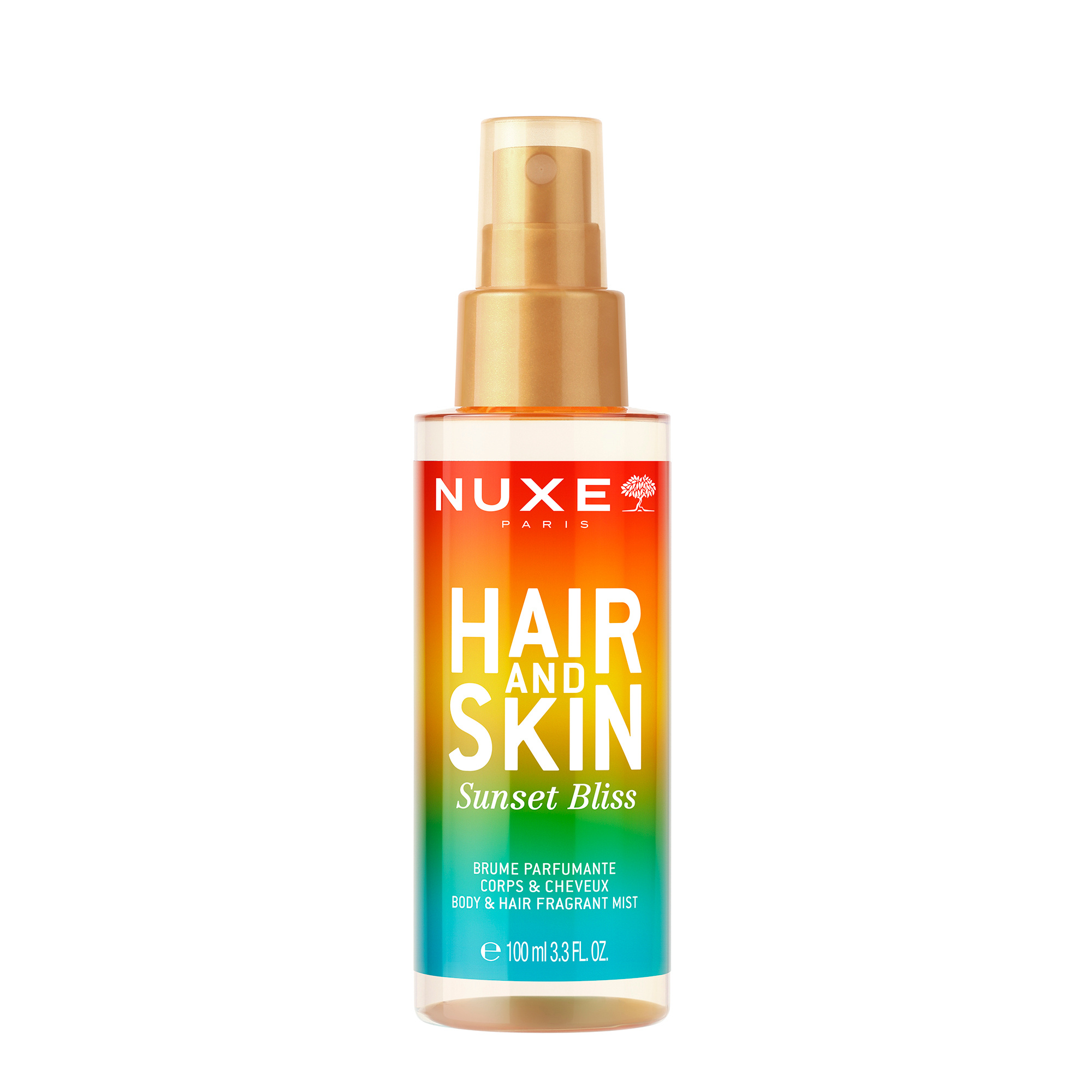 Nuxe hair & skin brume parfumante sunset bliss 100ml - vue 1
