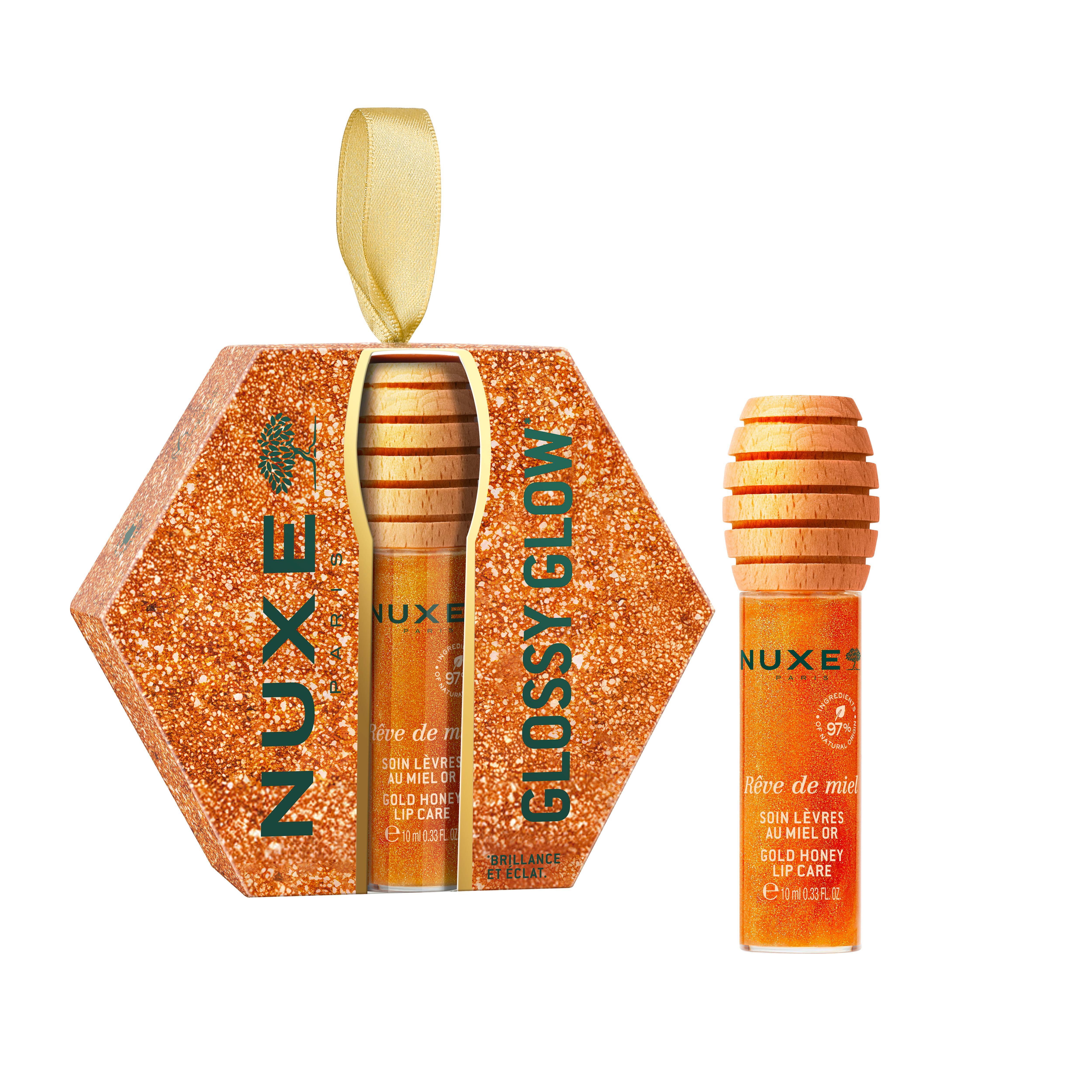 Nuxe Coffret Brillance & Éclat Soin Lèvres Au Miel Or - vue 1
