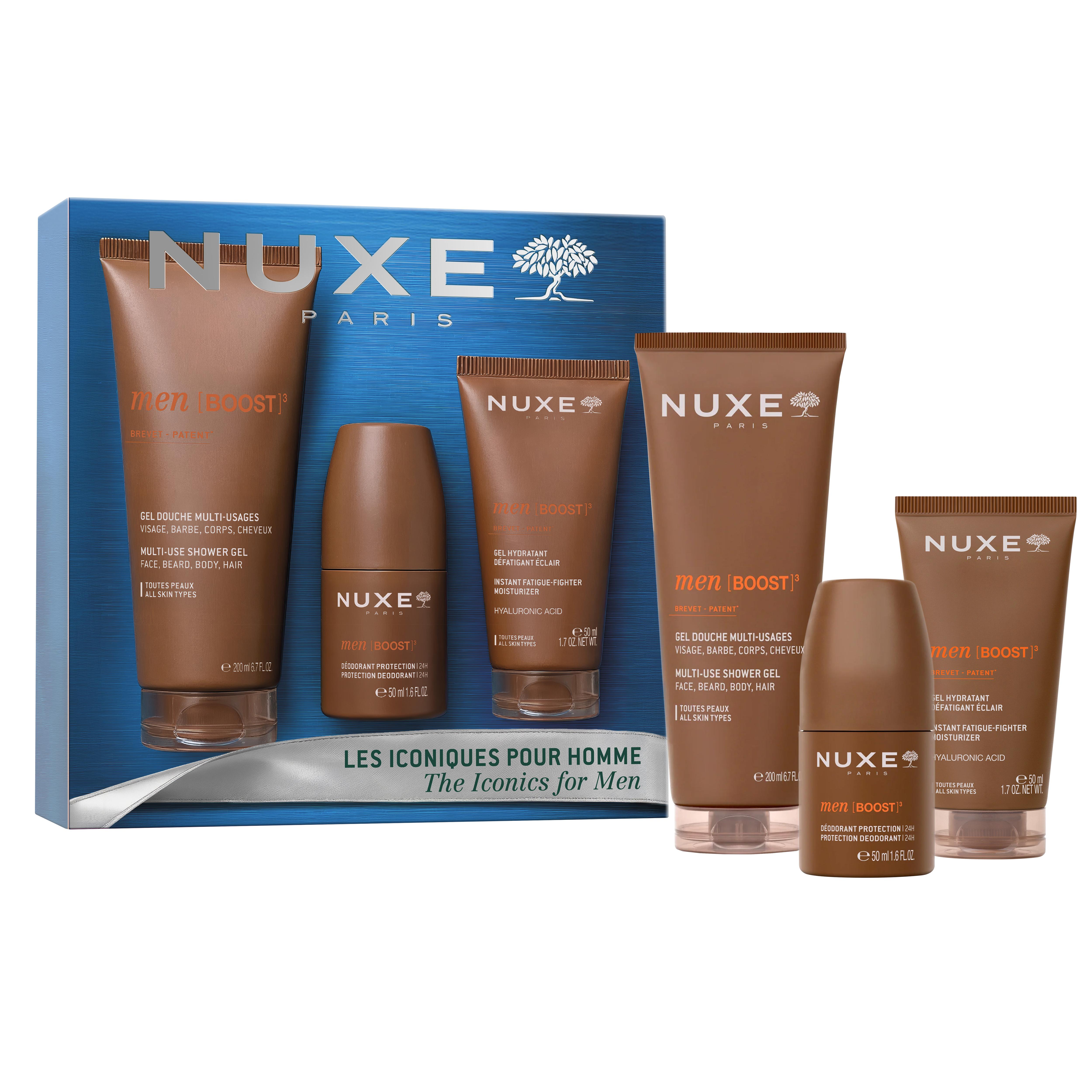 Nuxe Coffret Les Iconiques Pour Homme Gel Douche Gel Visage & Déodorant - vue 7