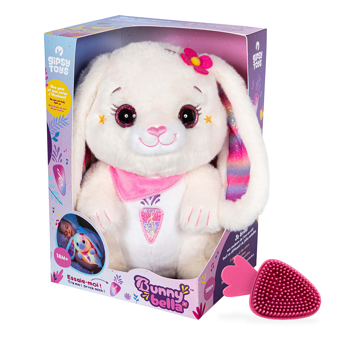Peluche interactive Gipsy Lapin Bunny Bella 26 cm - vue 2