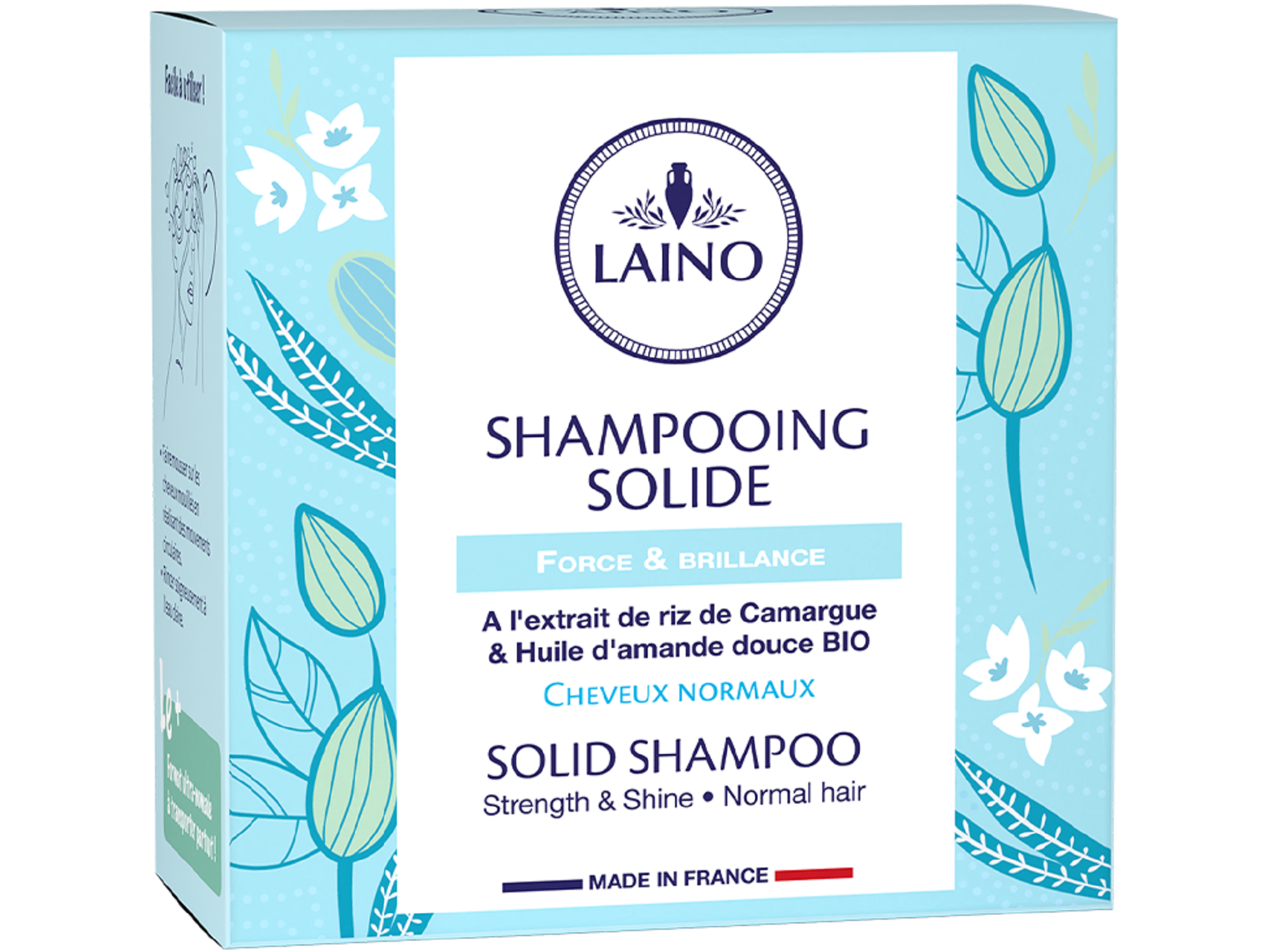 Laino Shampooing Solide Cheveux Normaux 60g