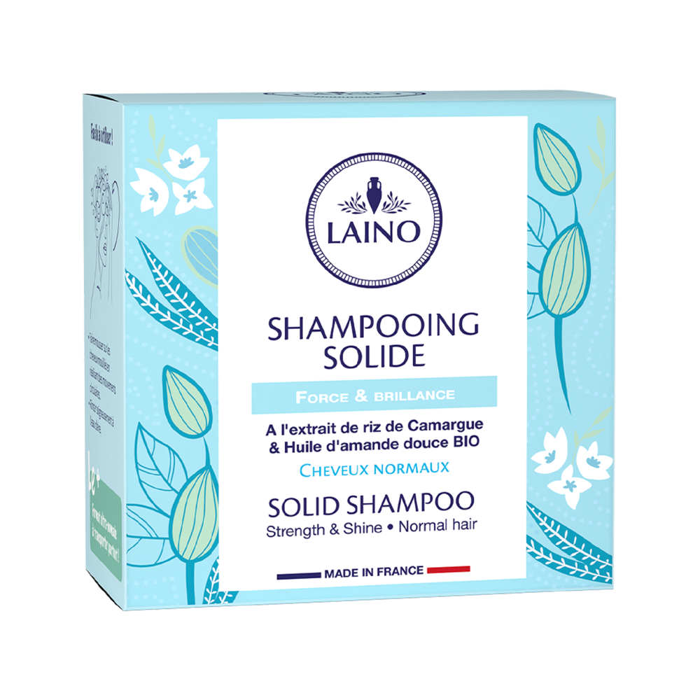 Laino Shampooing Solide Cheveux Normaux 60g