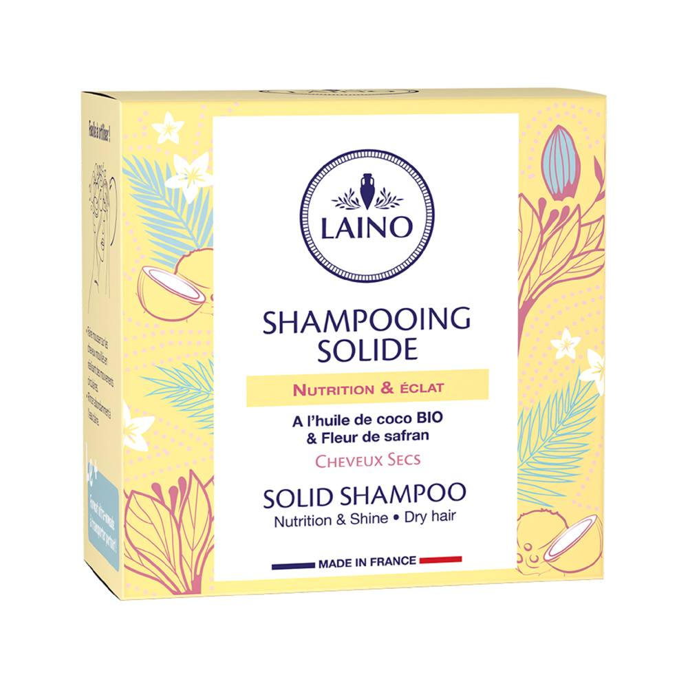 Laino Shampooing Solide Cheveux Sec 60g