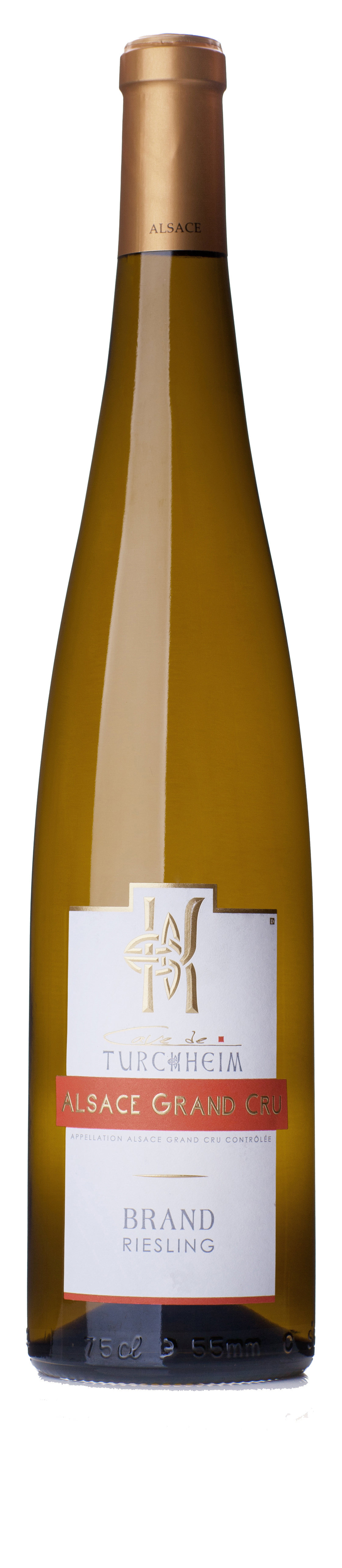 Cave de Turckheim, 2018 - Alsace Riesling Grand Cru AOP - Blanc Sec - 75 cl