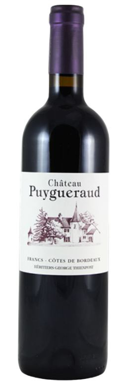 Château Puygueraud, 2019 - Francs Côtes de Bordeaux AOP - Rouge - 75 cl