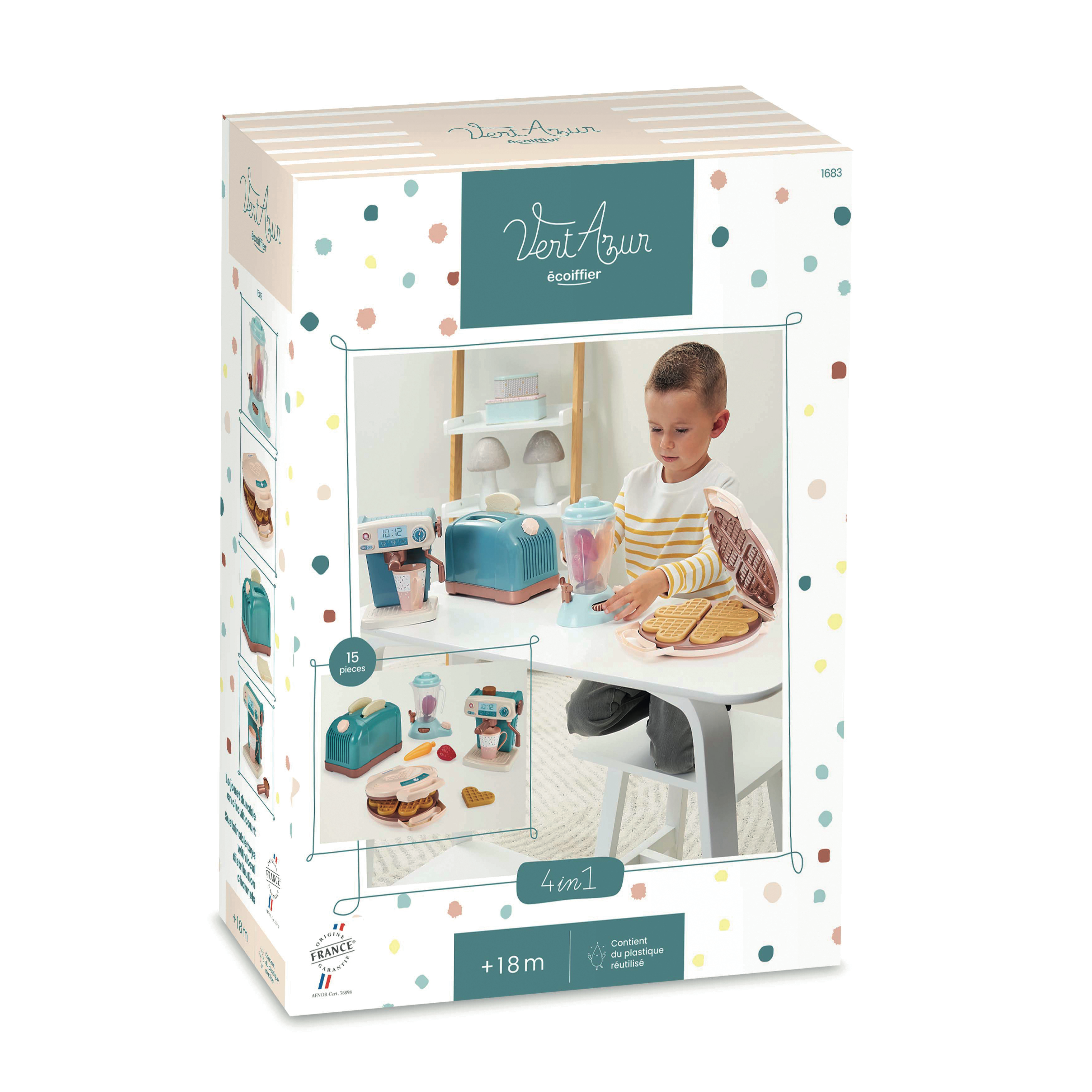 Jeux d'imitation : cuisine Petit déjeuner ECOIFFIER 1683 - vue 2
