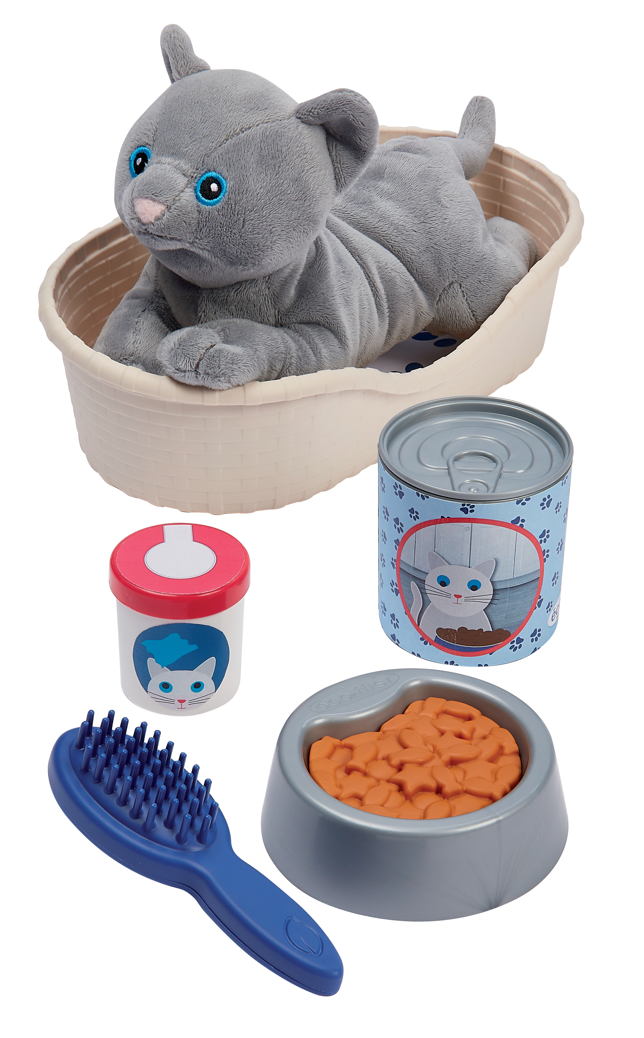 Ecoiffier Médical 272 - Corbeille Chat - 18 mois - LAmi des Bêtes