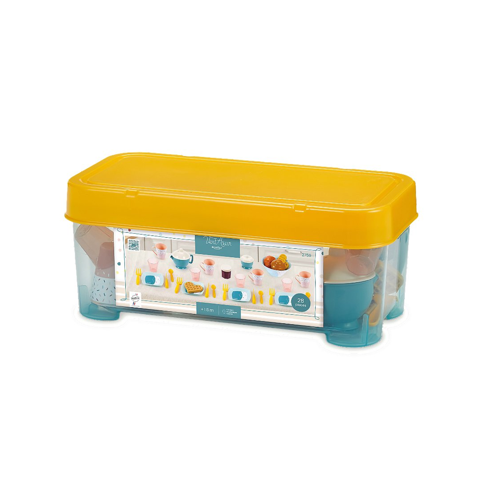 Coffret petit déjeuner - Vert Azur