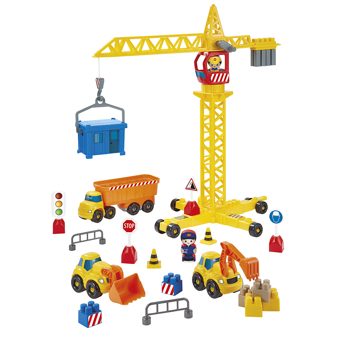 Travaux publics + grue - Abrick