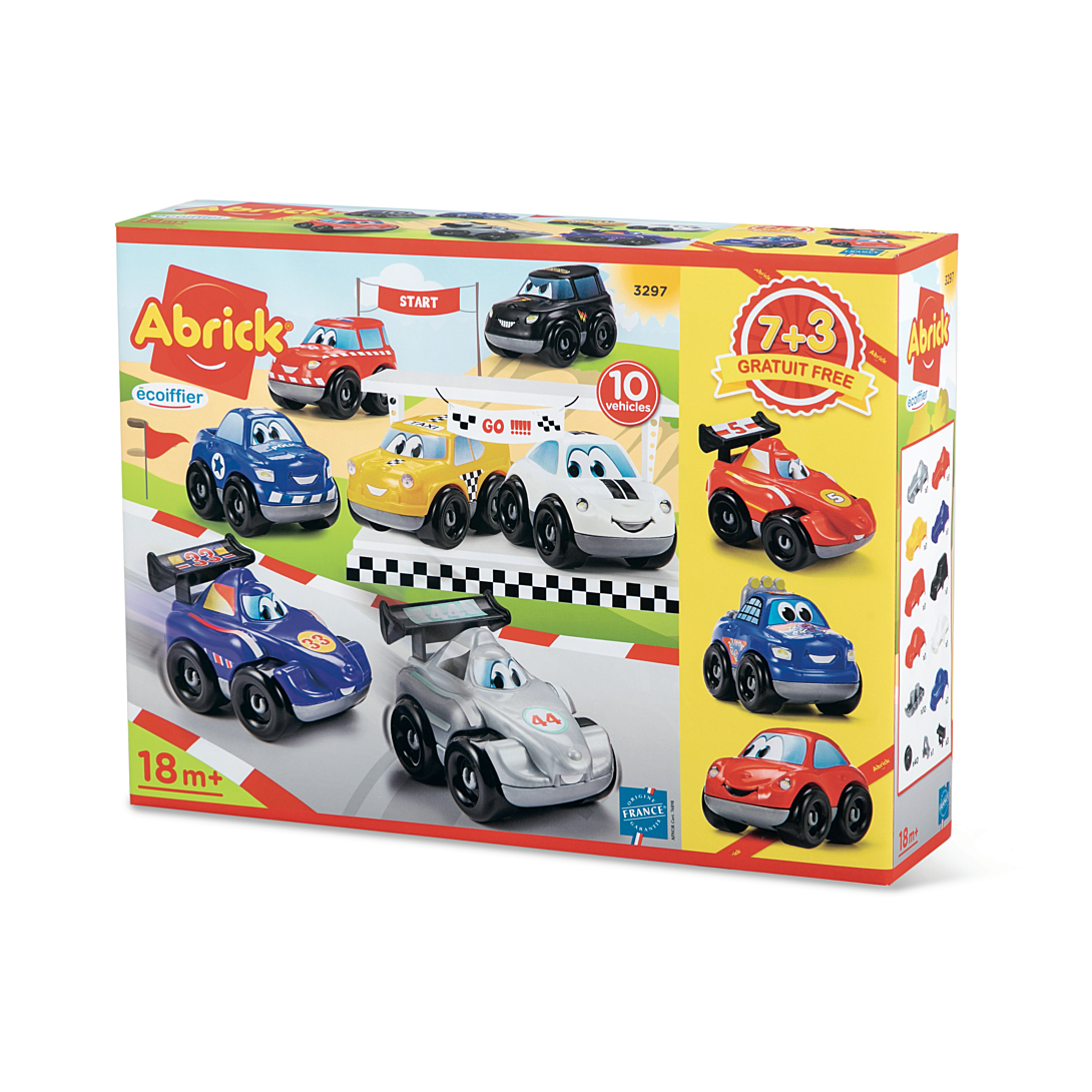 Coffret de véhicules ECOIFFIER Fast Car 10 véhicules Châssis interchangeables Dès - vue 3