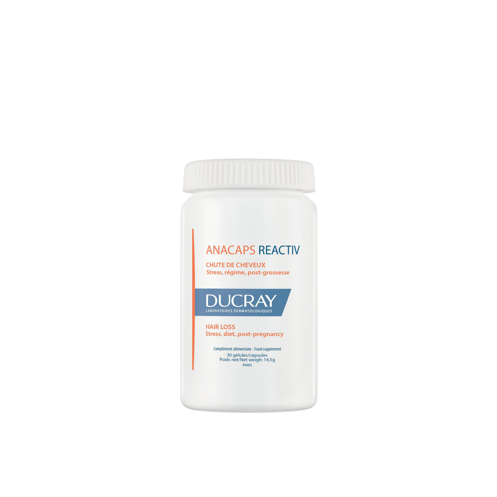 Ducray Complément alimentaire Anacaps Reactiv Cure 1 mois 30 Gelules