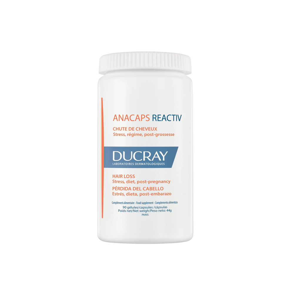 Ducray Complément alimentaire Anacaps Reactiv Cure complète 3 mois 90 Gelules