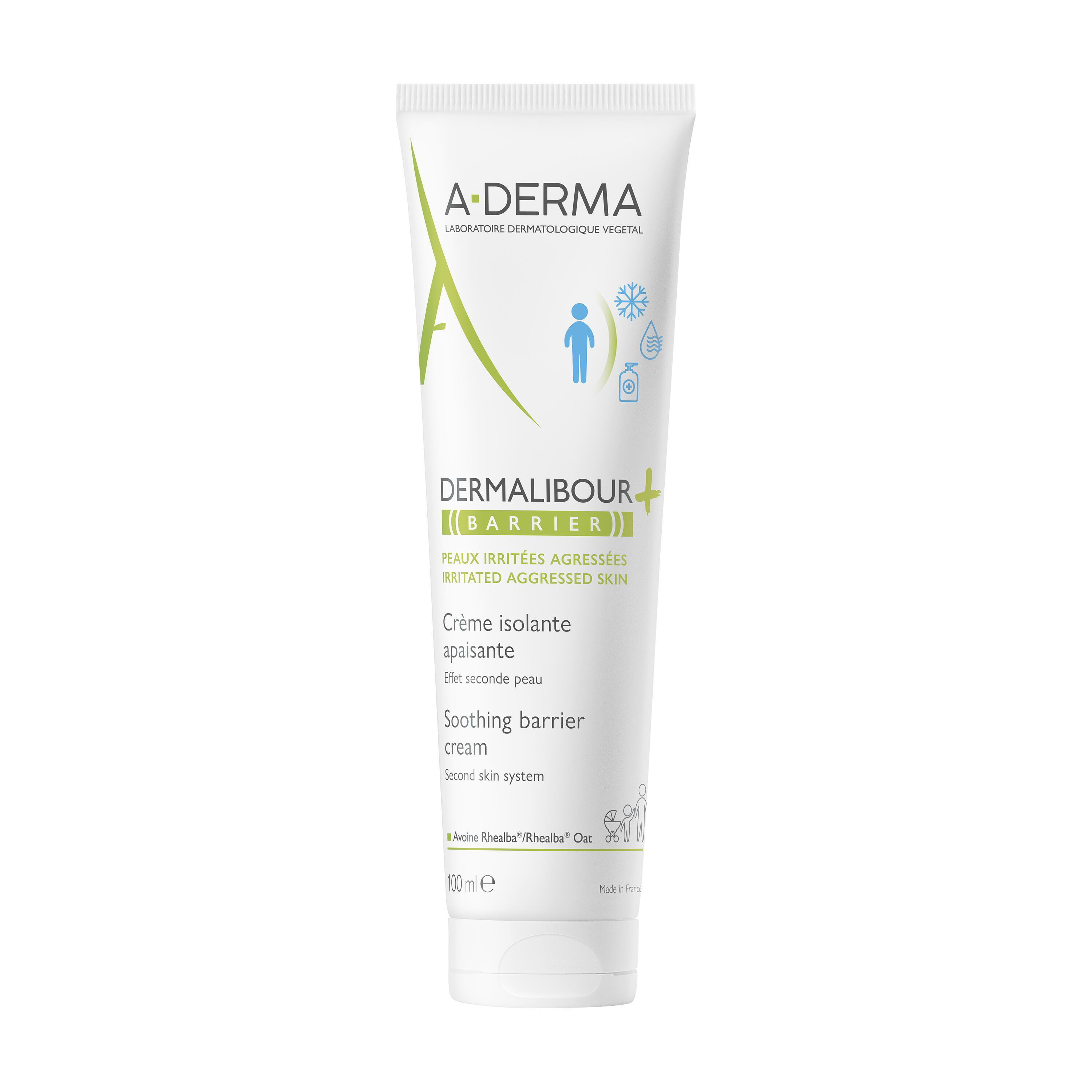 Crème Corps Dermalibour +barbier Peaux Irritées Agressées A derma Le Flacon De 100ml - vue 1
