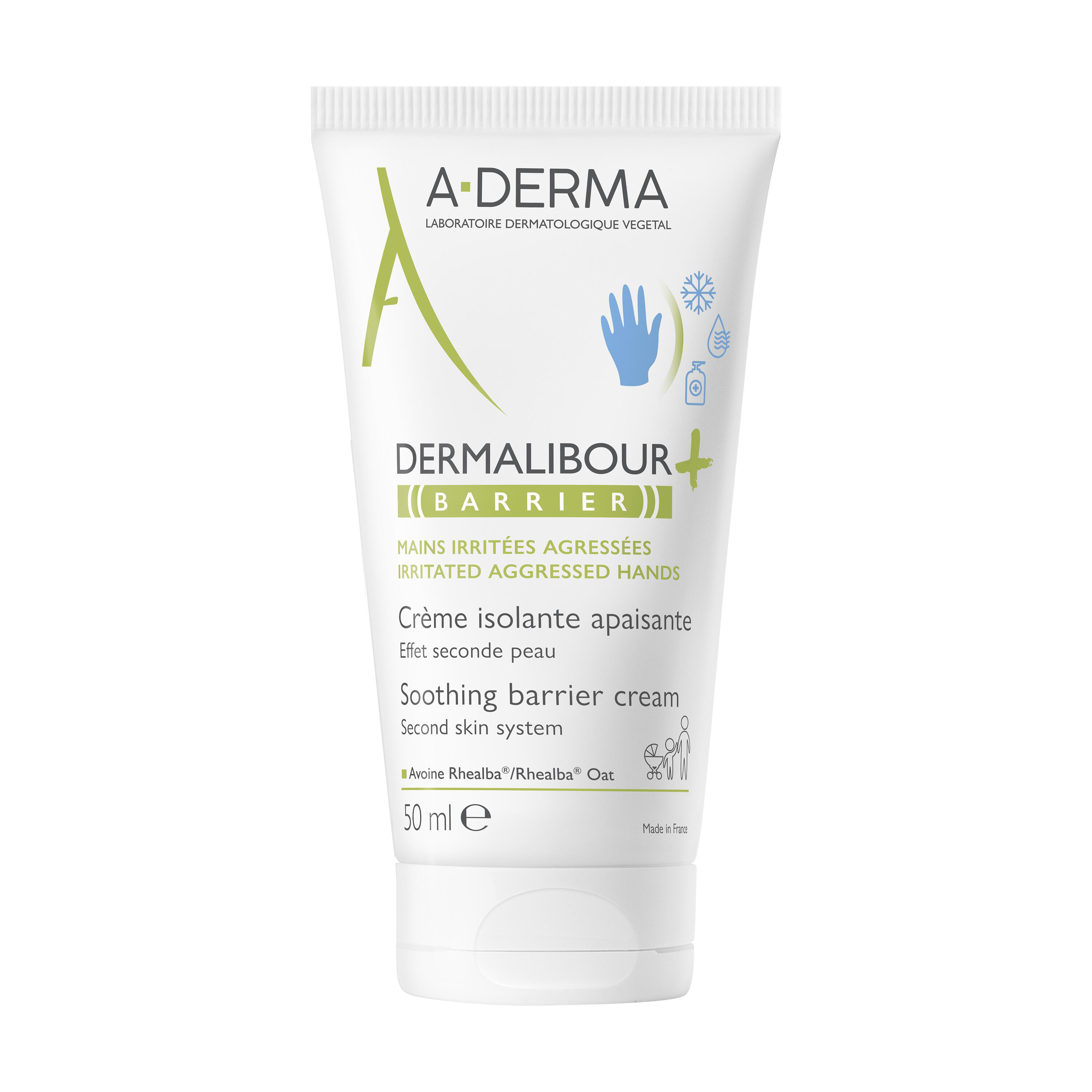 Crème Corps Dermalibour +barbier Peaux Irritées Agressées A derma Le Flacon De 100ml - vue 3