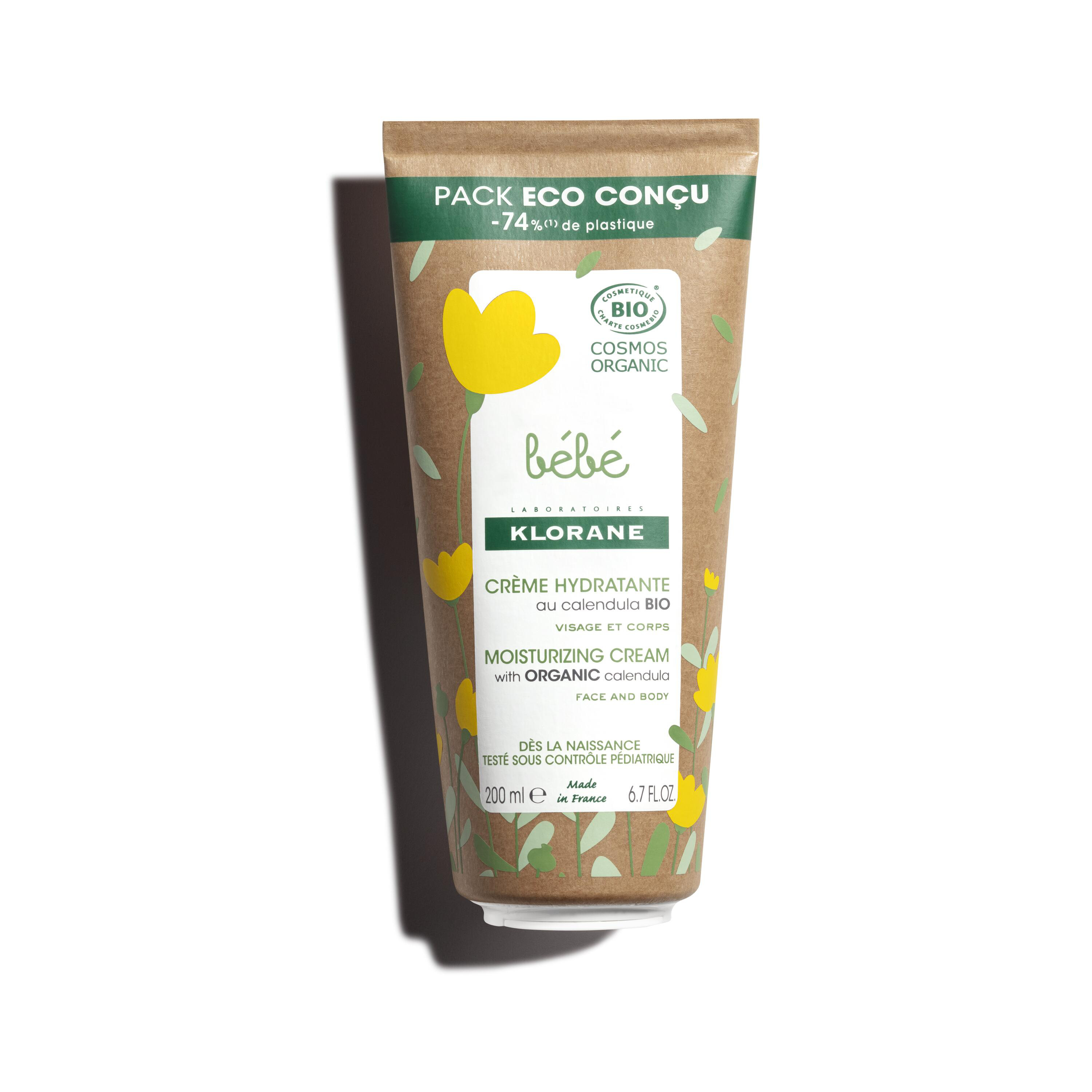 Bébé Bio crème hydratante packaging eco 200 ml - vue 2