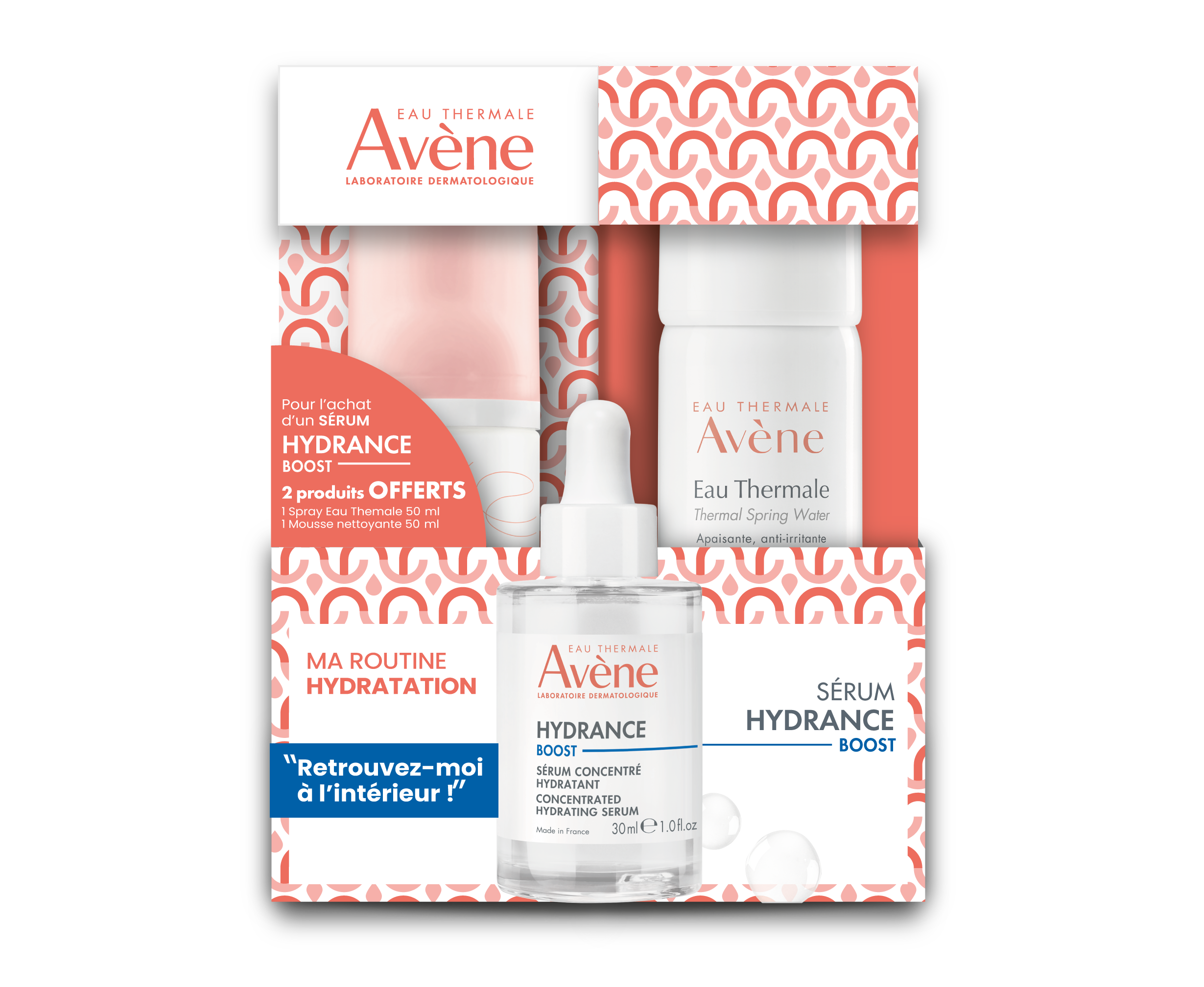 Eau Thermale Avène Hydrance Coffret Noël