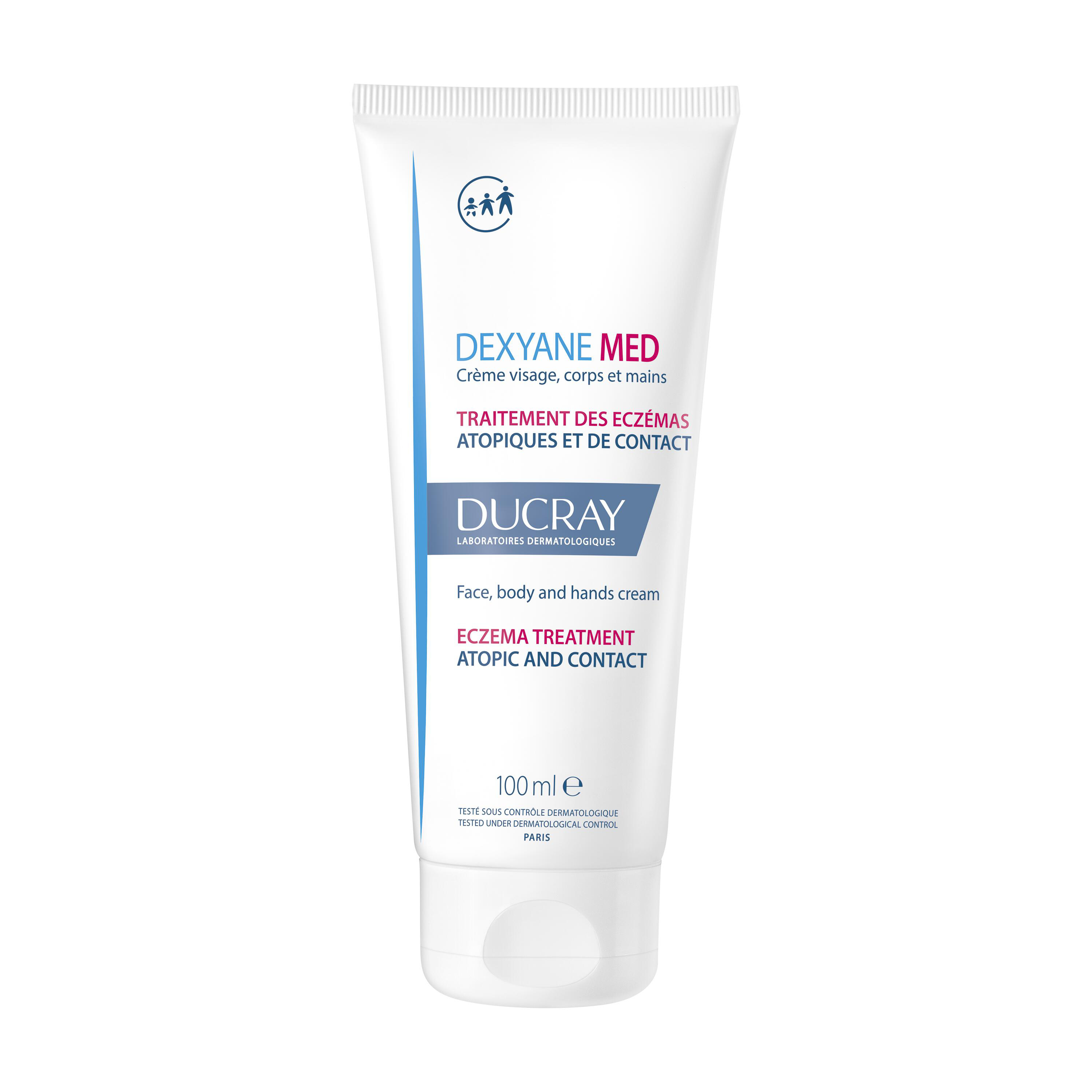 Crème Soin Dexyane Med Eczema Traitement Ducray Le Flacon De 100ml - vue 2