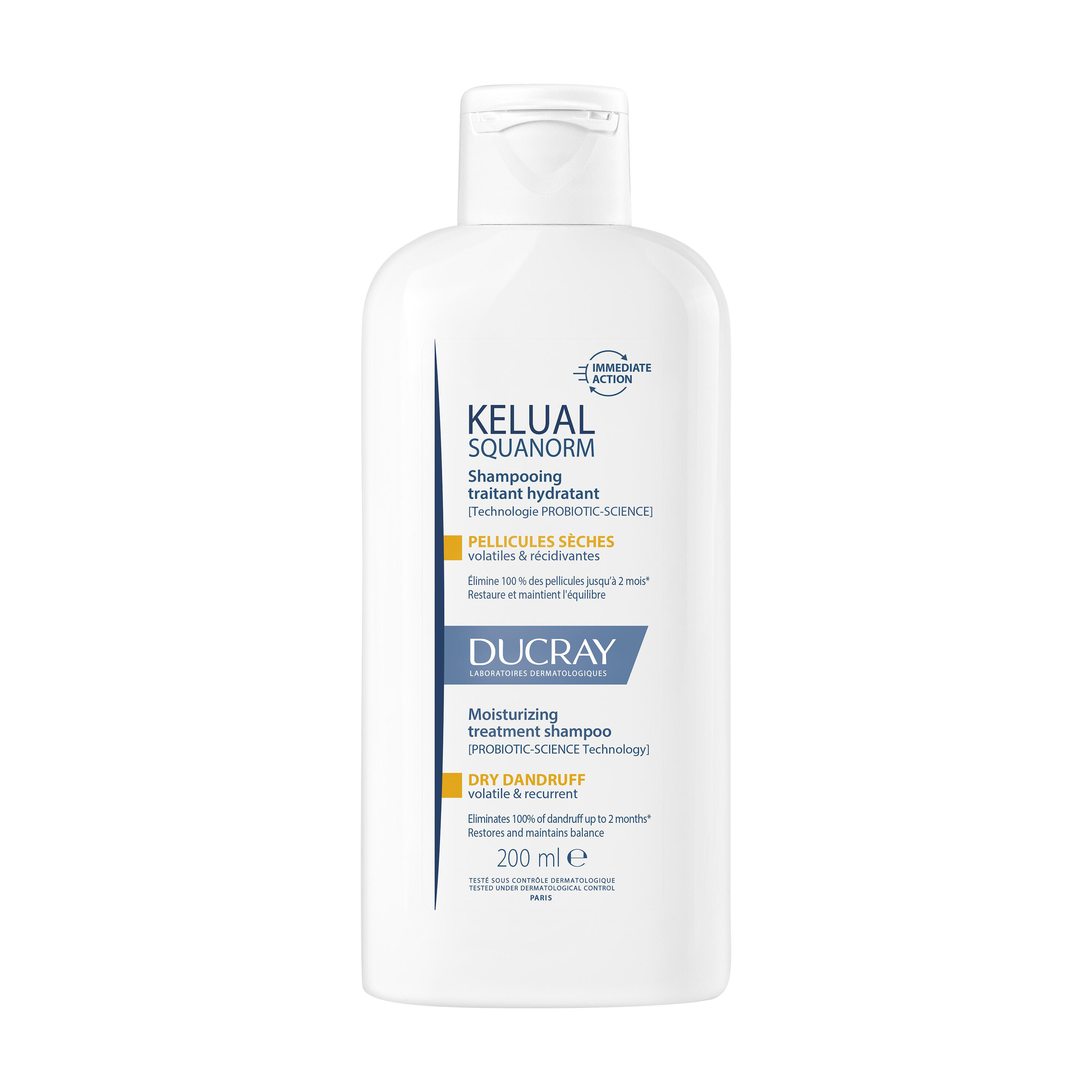 Shampooing Kelual Squanorm Pellicules Grasses Ducray Le Flacon De 200ml - vue 4