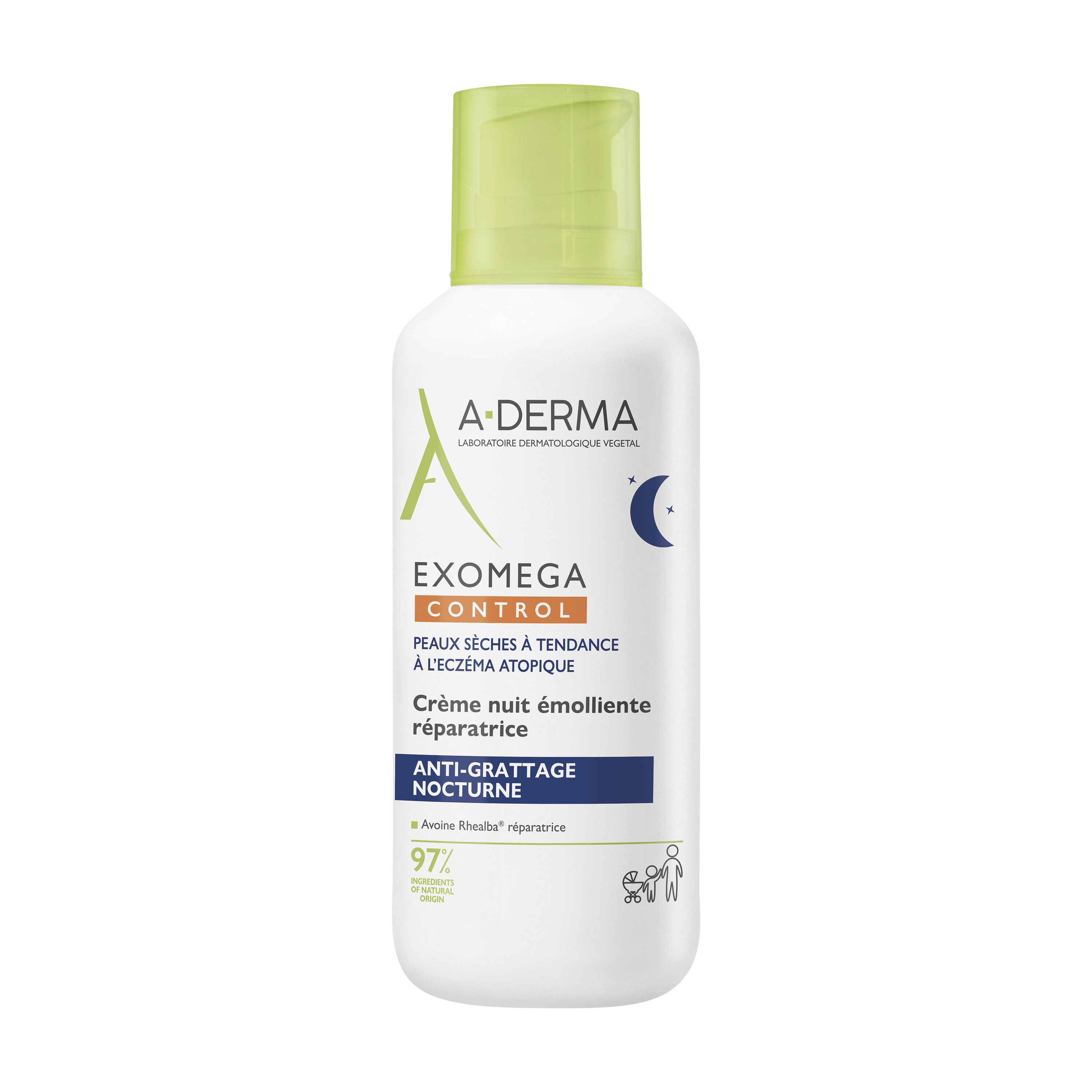 Crème De Réparatrice Anti Grattage A derma Le Flacon De 400ml - vue 2