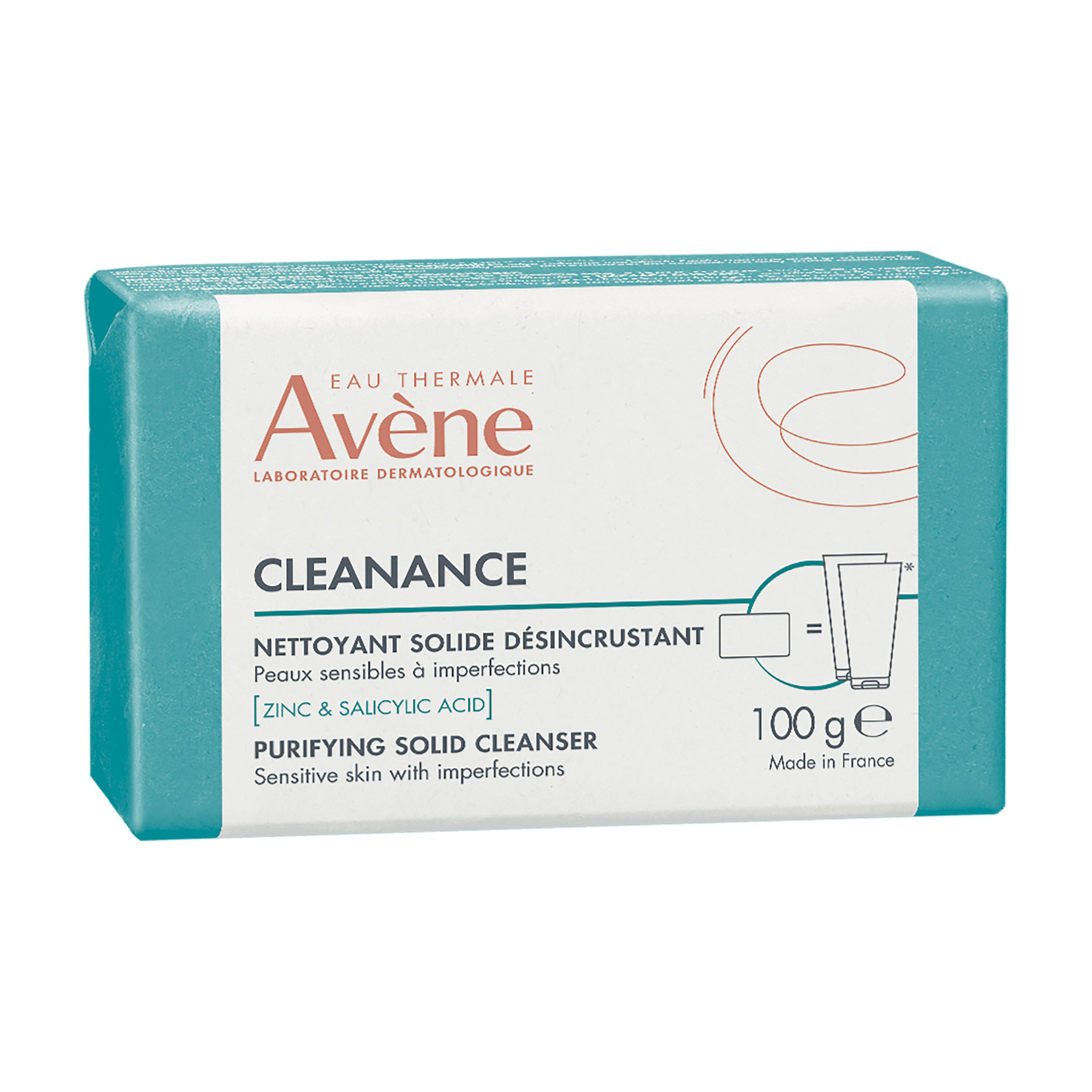 Eau Thermale Avène Cleanance Nettoyant Solide Désincrustant - vue 1