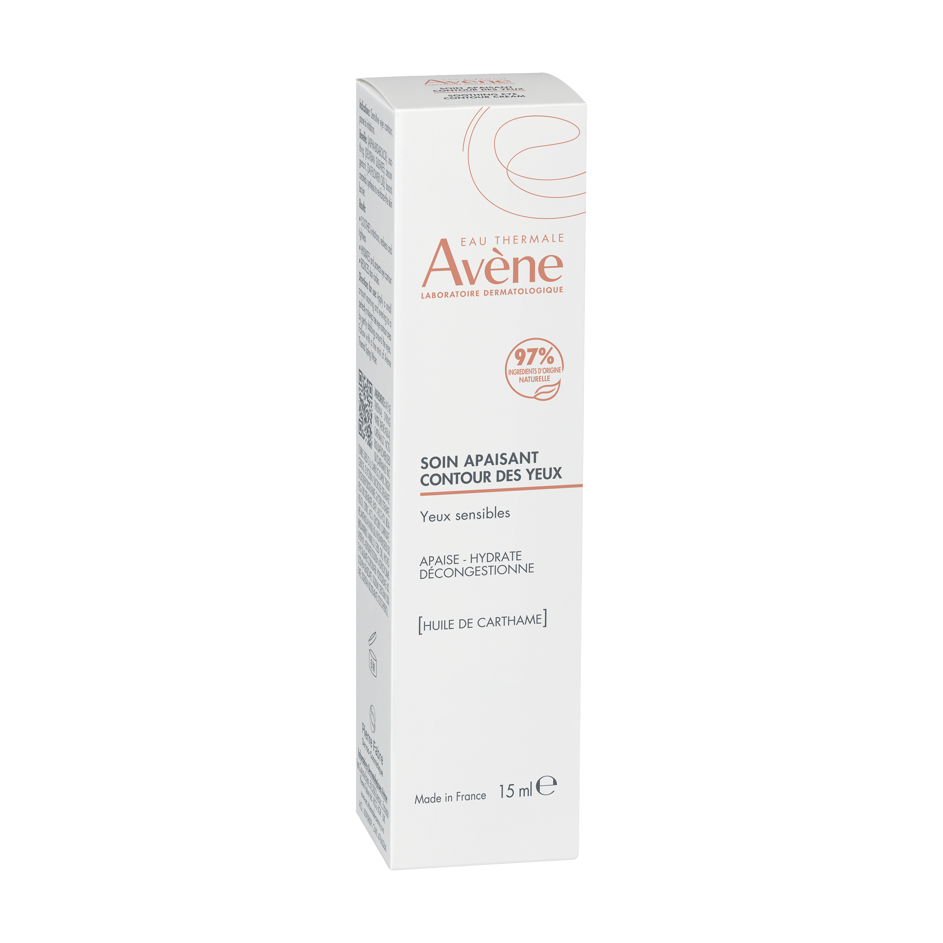 Eau Thermale Avène Les Essentiels Soin apaisant contour des yeux 15 ml
