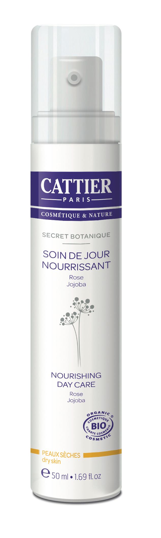Cattier Soin de jour nourrissant bio 50ml
