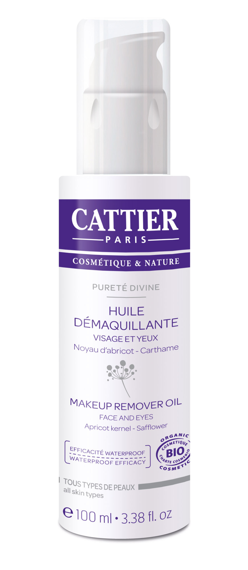 Huile démaquillante pureté divine 100ml