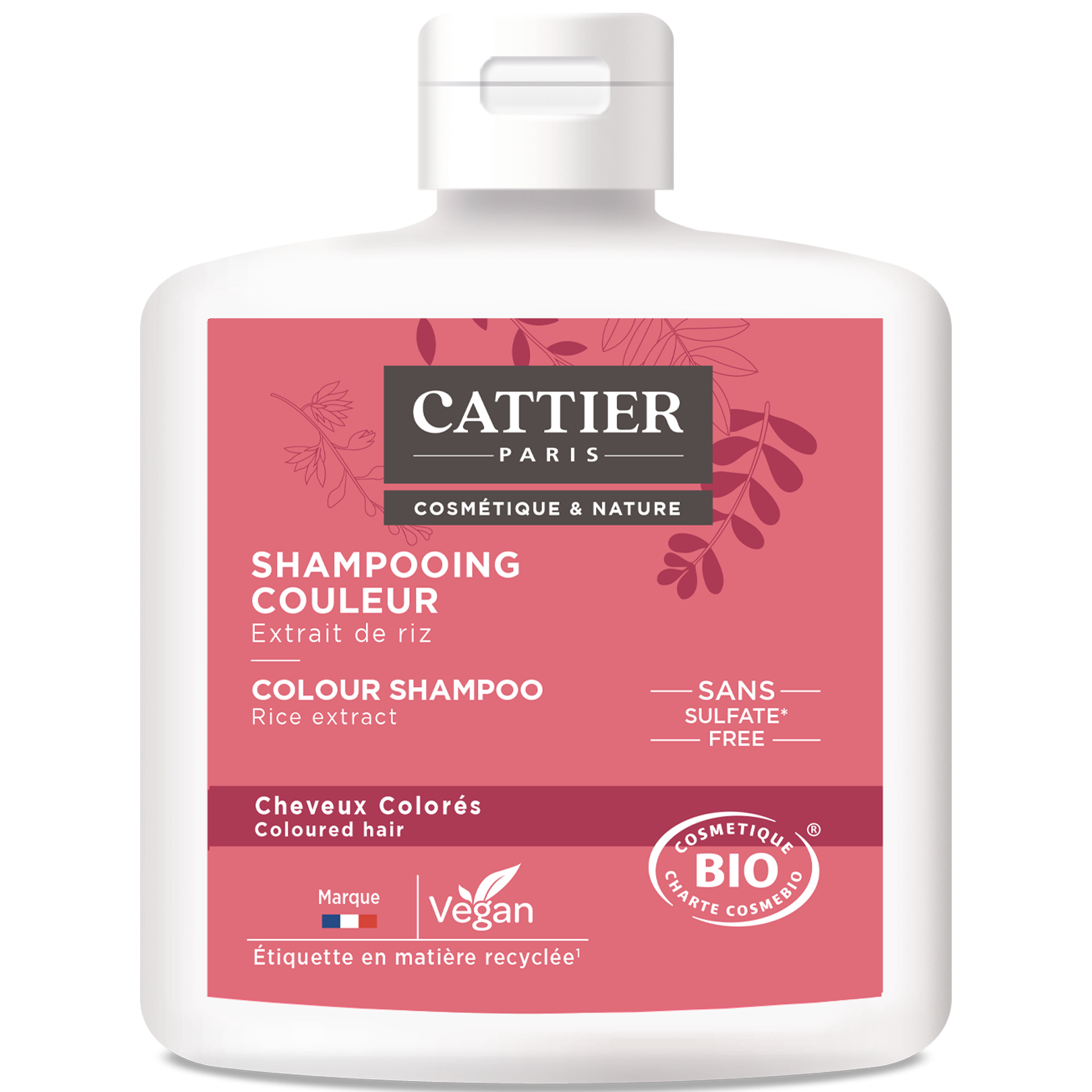 Shampoing Soin Couleur Cattier Le Flacon De 250ml - vue 2