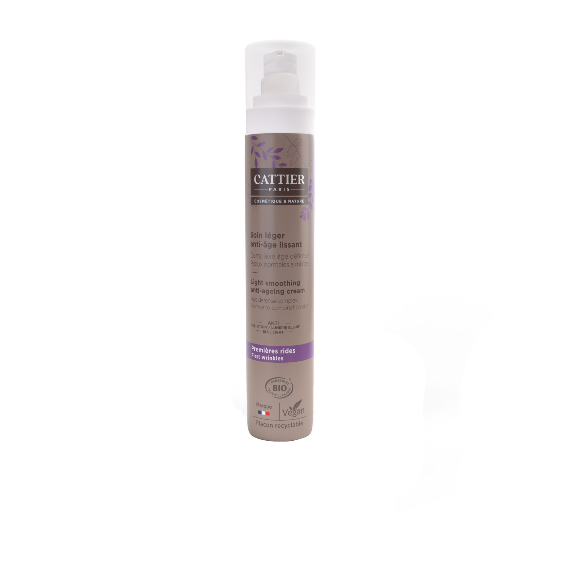 Cattier Nectar Éternel Soin Léger Anti-âge Lissant Flacon 50ml