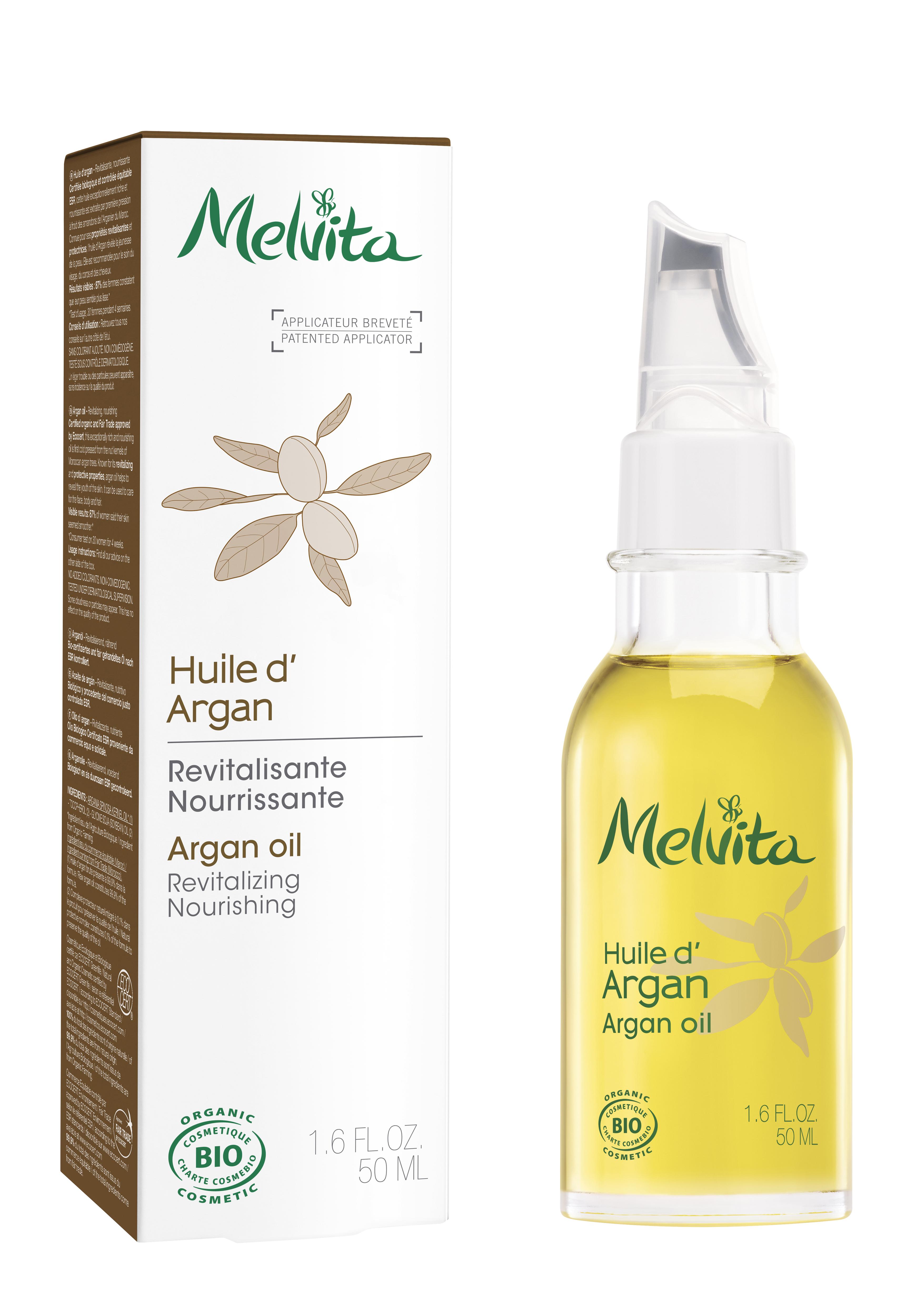Melvita Huile d'Argan Bio 125 ml Nourrit et hydrate la peau cheveux et ongles 100% naturelle riche en acides gras essentiels idéale pour tous types de peau - vue 5