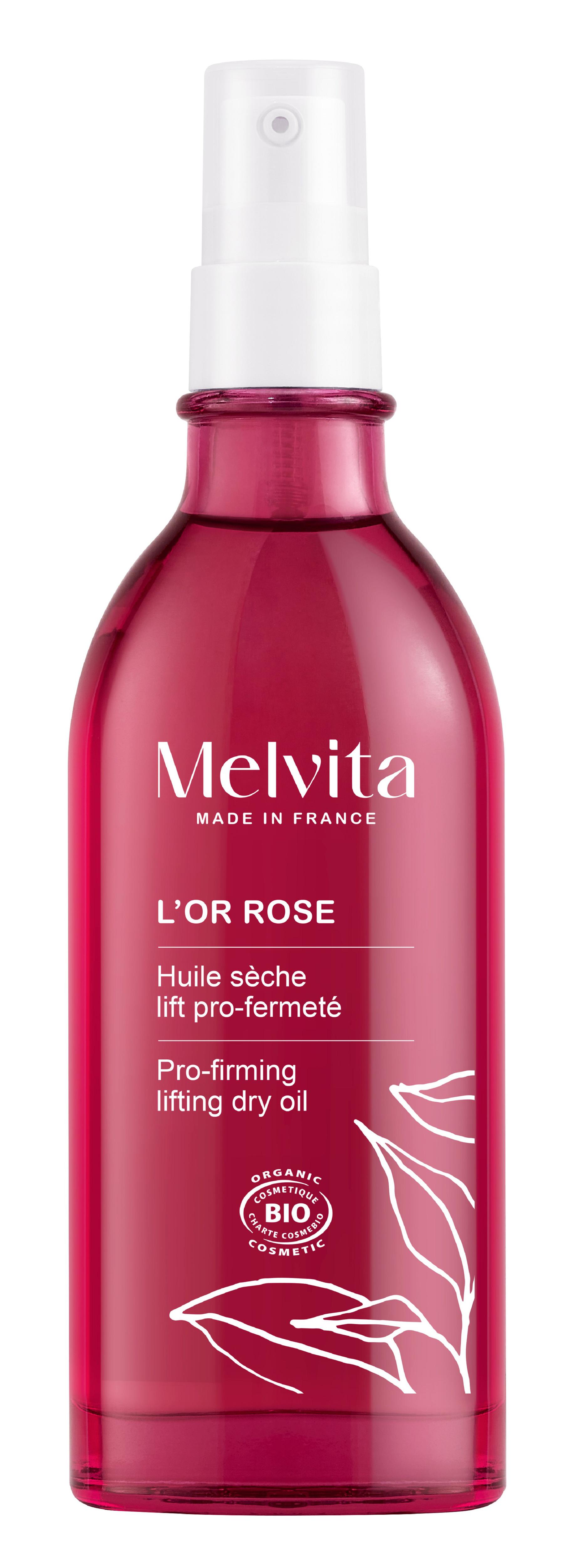Melvita L'Or Rose Huile Sèche Lift Pro-Fermeté Bio 100ml