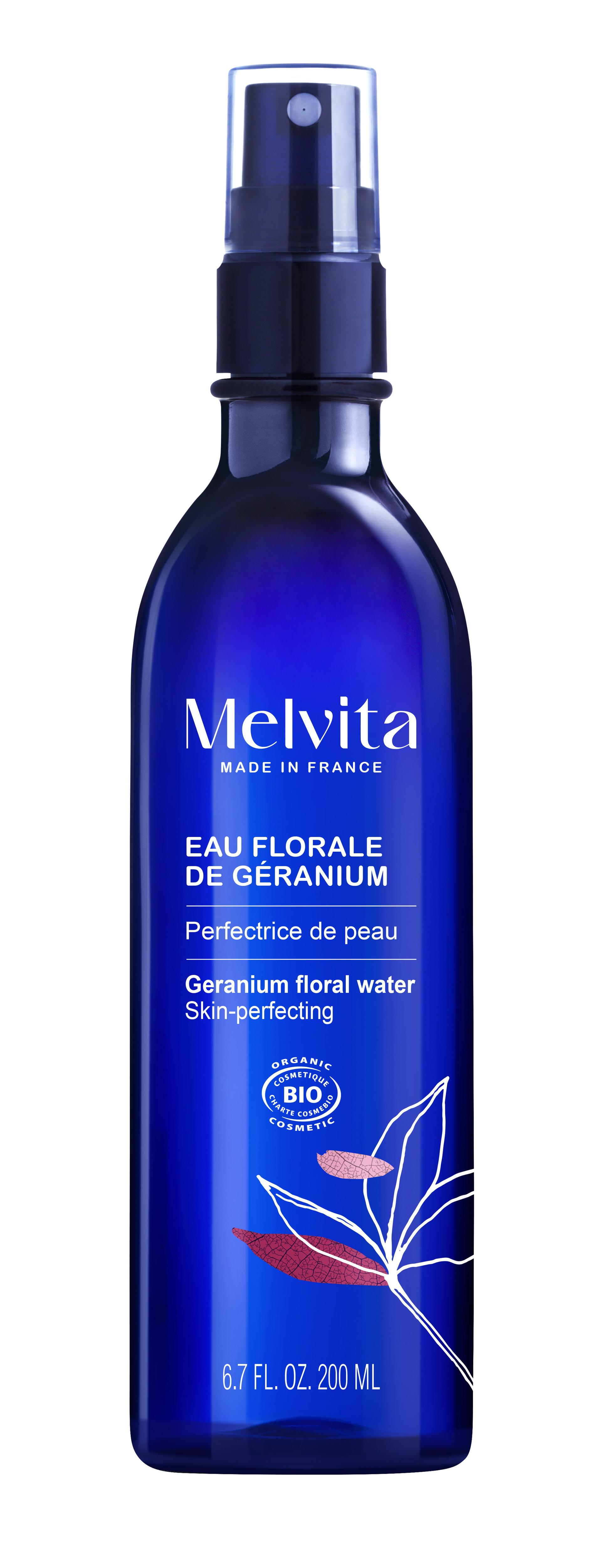 Eau Floral De Géranium Perfectrice De Peau Bio Melvita Le Flacon De 200ml - vue 2