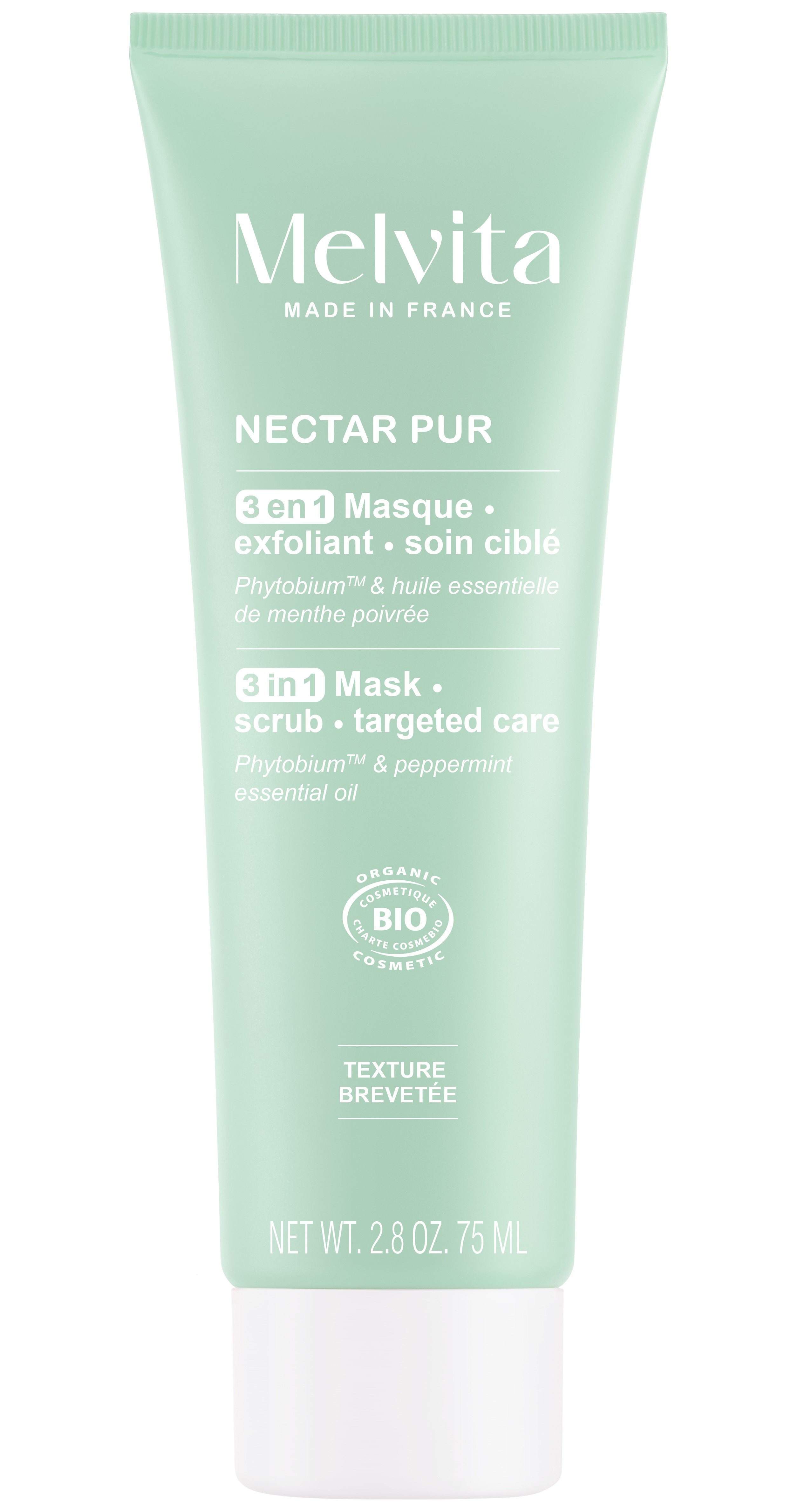 Masque exfoliant 3 en 1 Nectar Pur 75 ml - vue 10