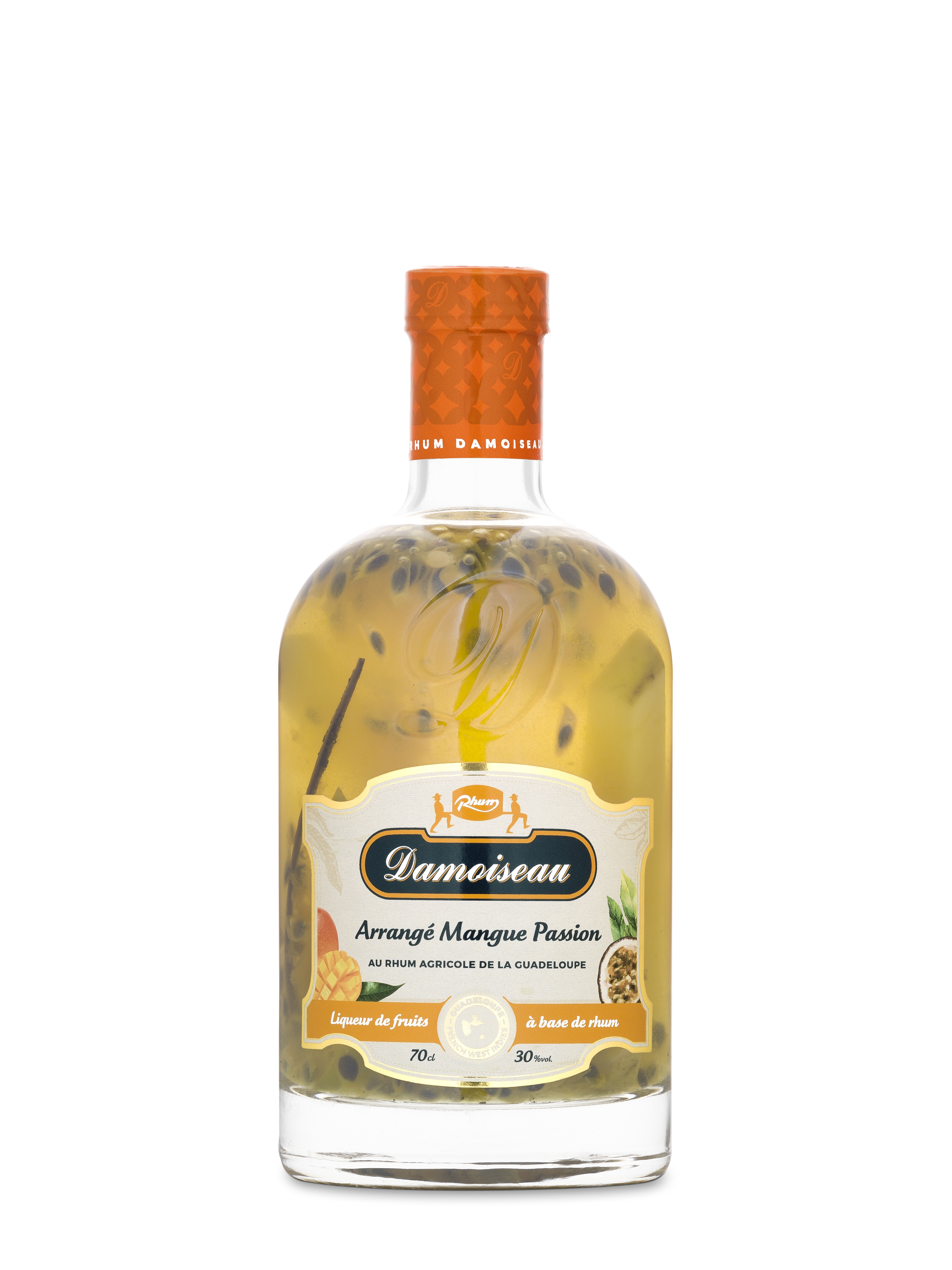 Damoiseau Arrangé Mangue Passion - Guadeloupe, 30% vol. - 70 cl