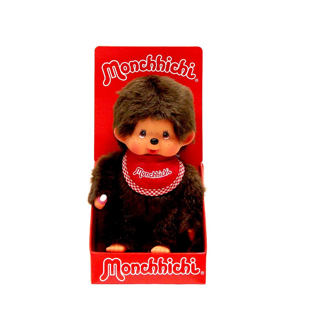 Monchhichi Garçon Bavoir 20 cm - vue 2