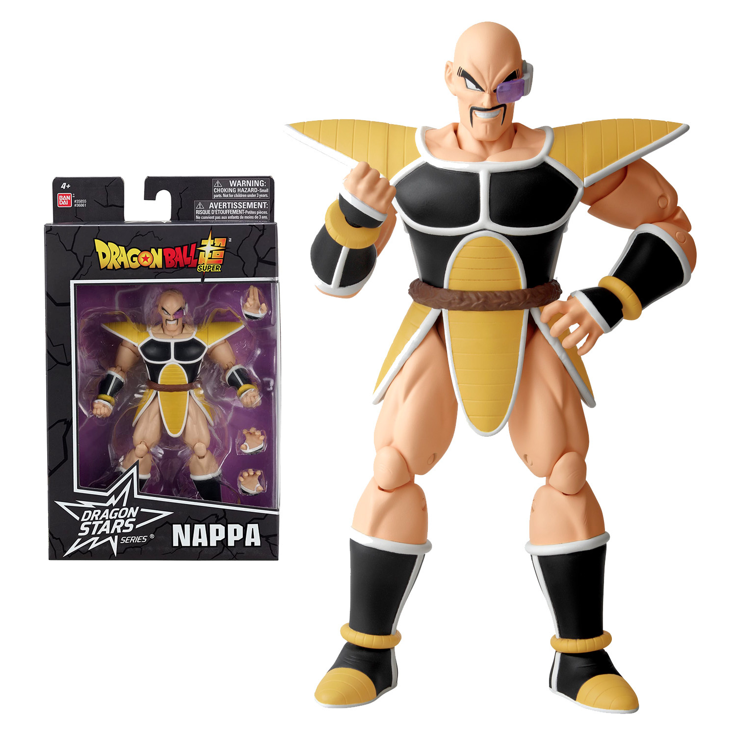 Figurine Dragon Ball Super Dragon Stars 17 cm Nappa BANDAI - vue 4