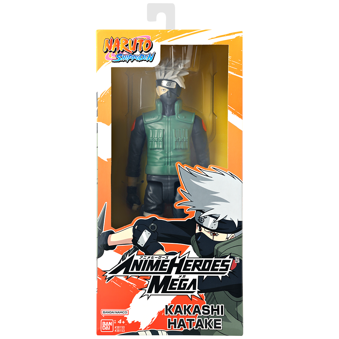 Figurine Anime Heroes articulée BANDAI Naruto Shippuden Kakashi Hatake Mega 30 cm - vue 5