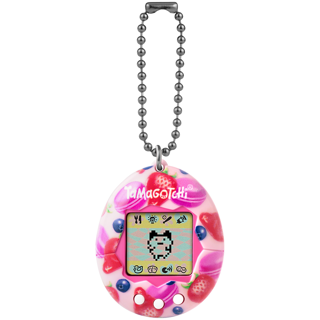 Tamagotchi BANDAI Tamagotchi original Berry Delicious animal électronique virtuel avec écran couleur 3 boutons et jeux - vue 1
