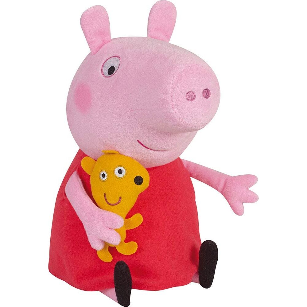 Jemini Peluche Peppa Pig 30 cm Personnage Doux et Blandito Rose - vue 3