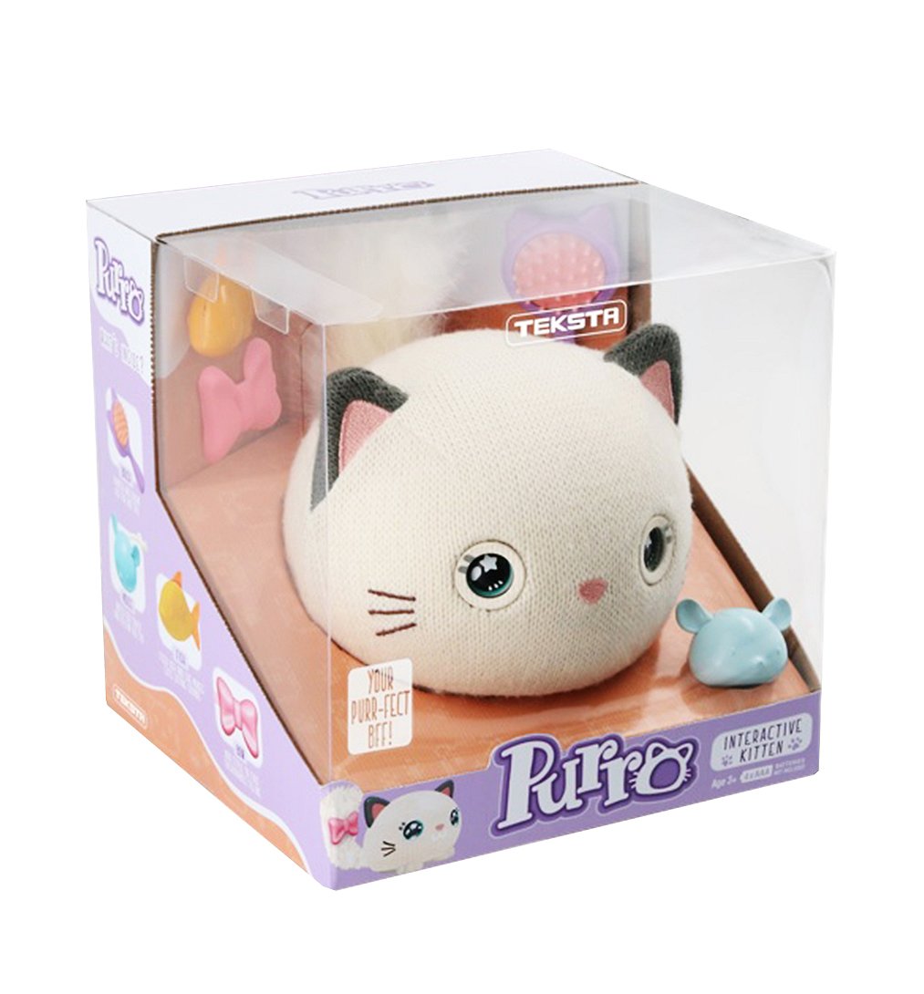 Animal en peluche MGM Purro Chat interactif - vue 2