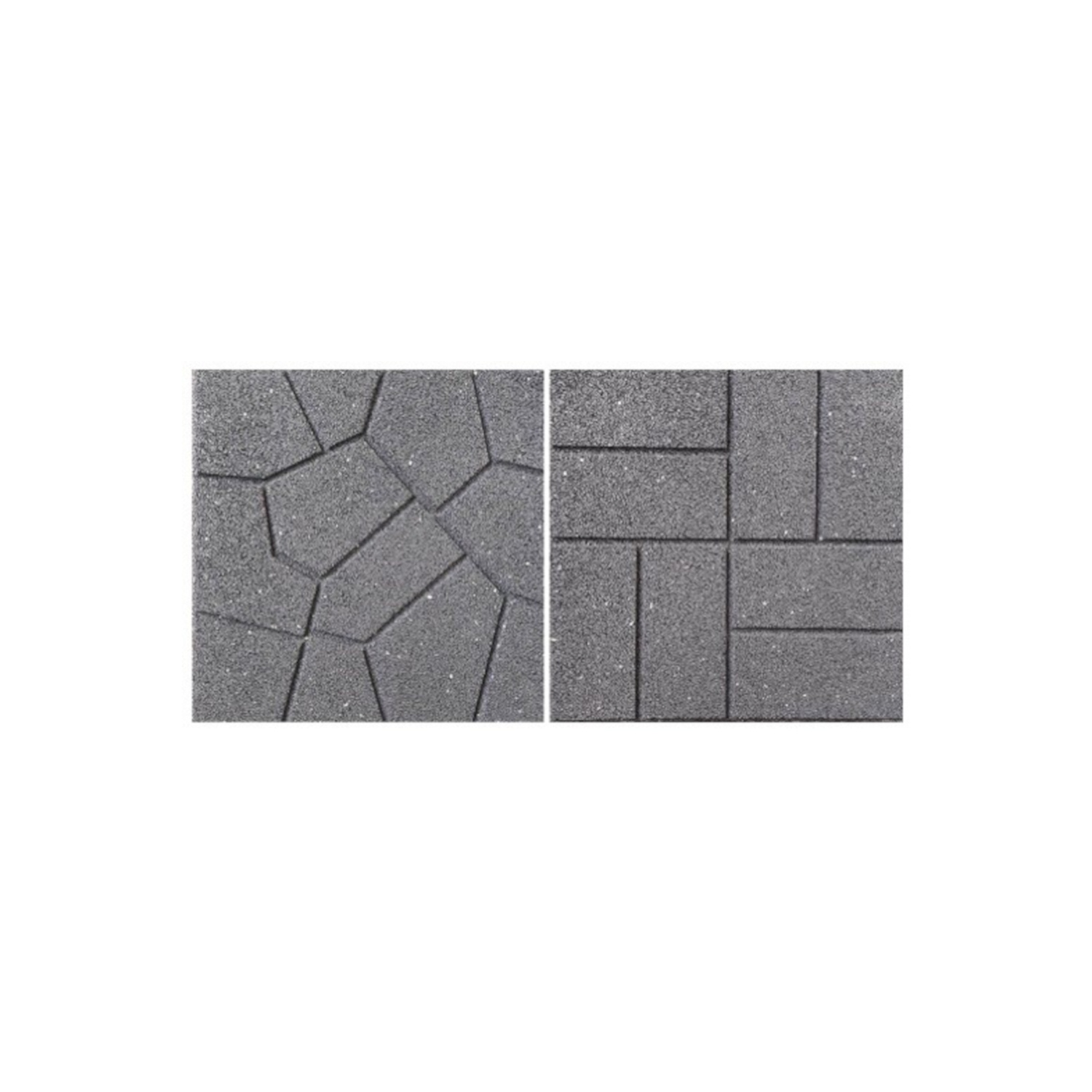 10 Dalles Caillebotis Jardin Vert - 29,5x29,5cm - Plastique UV - Pour Allées Et Potager