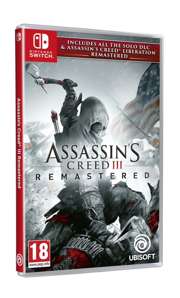 Assassin's creed III + assassin's creed liberation remastered (SWITCH)