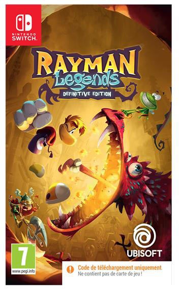 Rayman Legends (Code in a Box) - Definitive Edition (SWITCH)