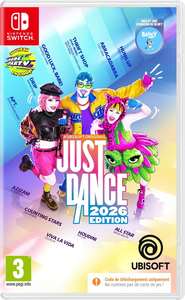 Just Dance 2026 (Code in a Box) (SWITCH)