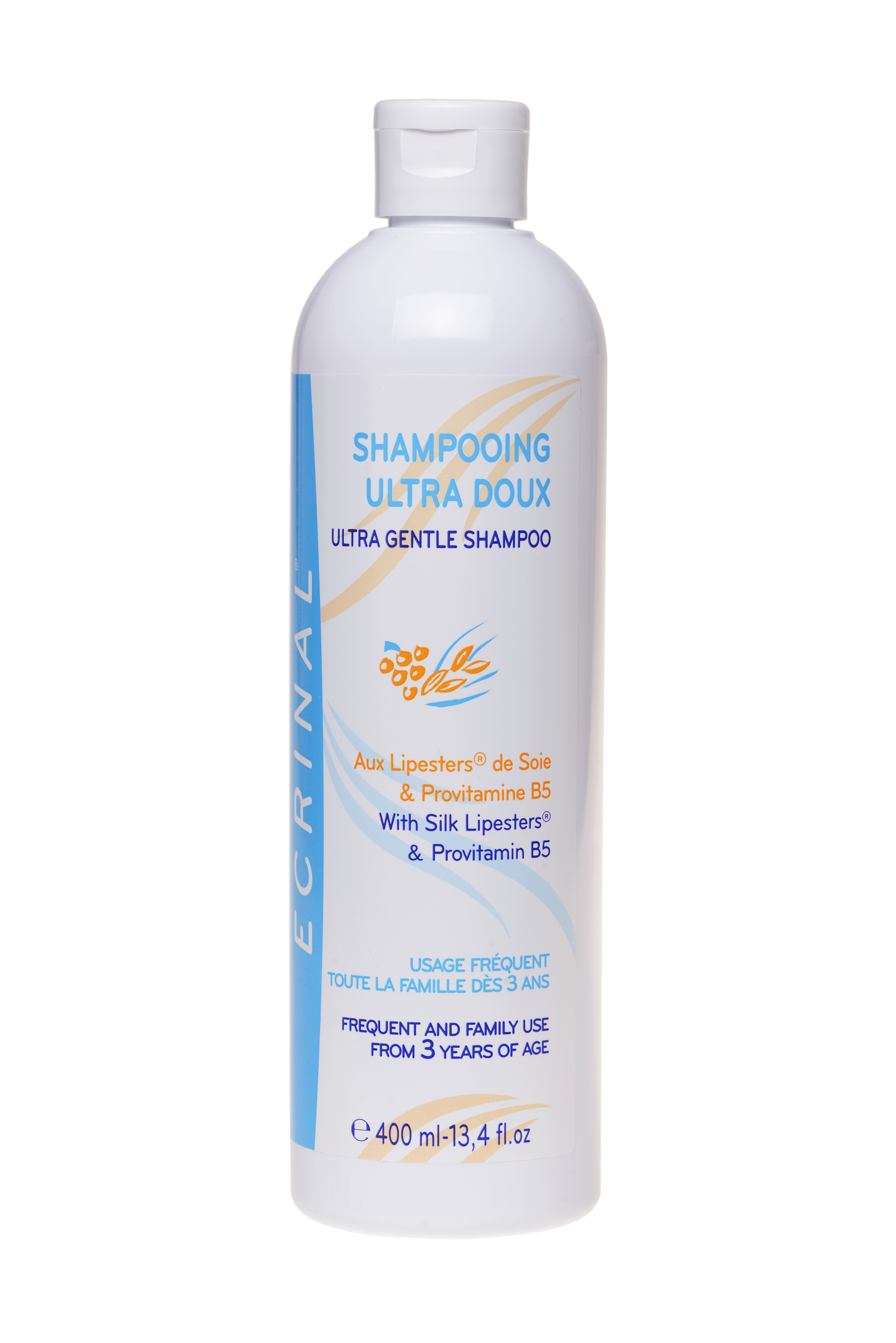 Shampooing ultra doux au lipesters de soie 400 ml