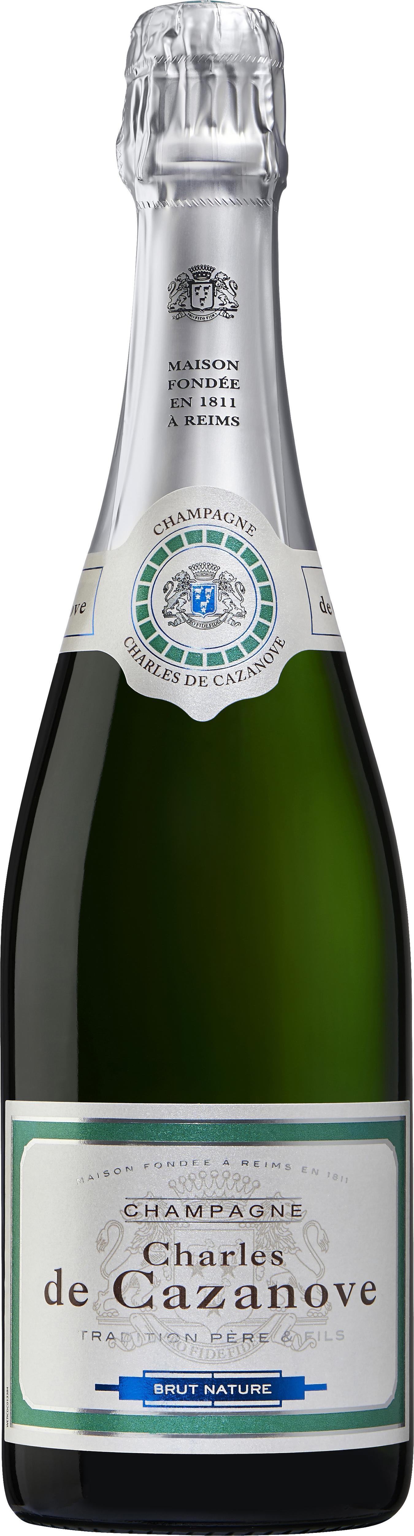 Champagne Charles de Cazanove - Brut Nature - 75 cl