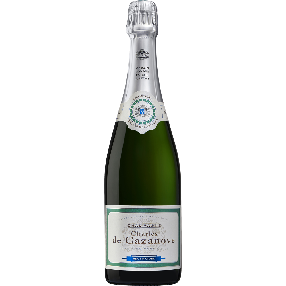 Champagne Charles de Cazanove - Brut Nature - 75 cl