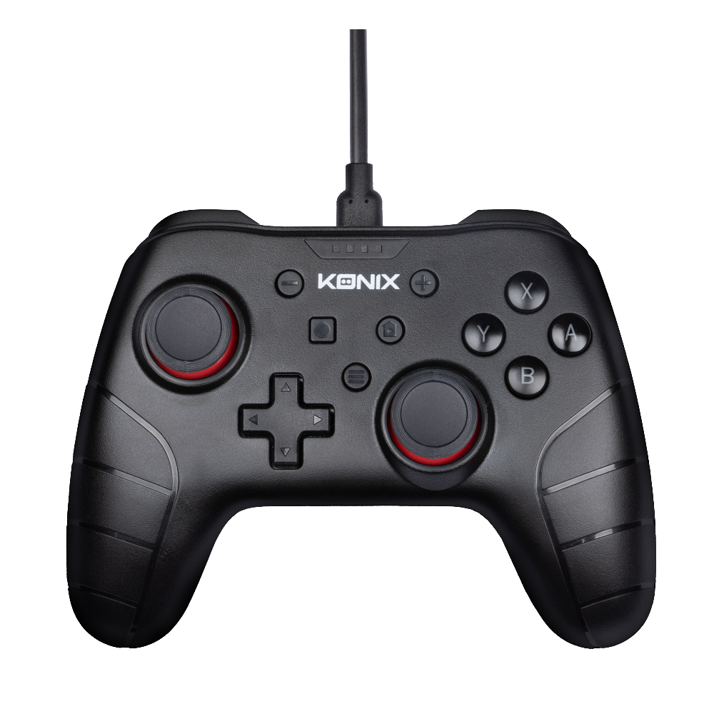 Konix Mythics - Manette filaire - PC, Nintendo Switch - Noir (SWITCH)