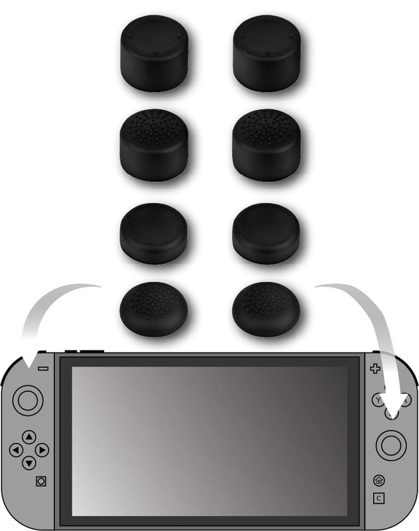 Appuies pouces X8 pour Switch 2 (NINTENDO SWITCH 2)